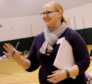 Sarah at the 2015 State Tournament