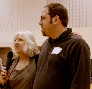 Daniel and Peggy at the 2015 Minnesota State Meet